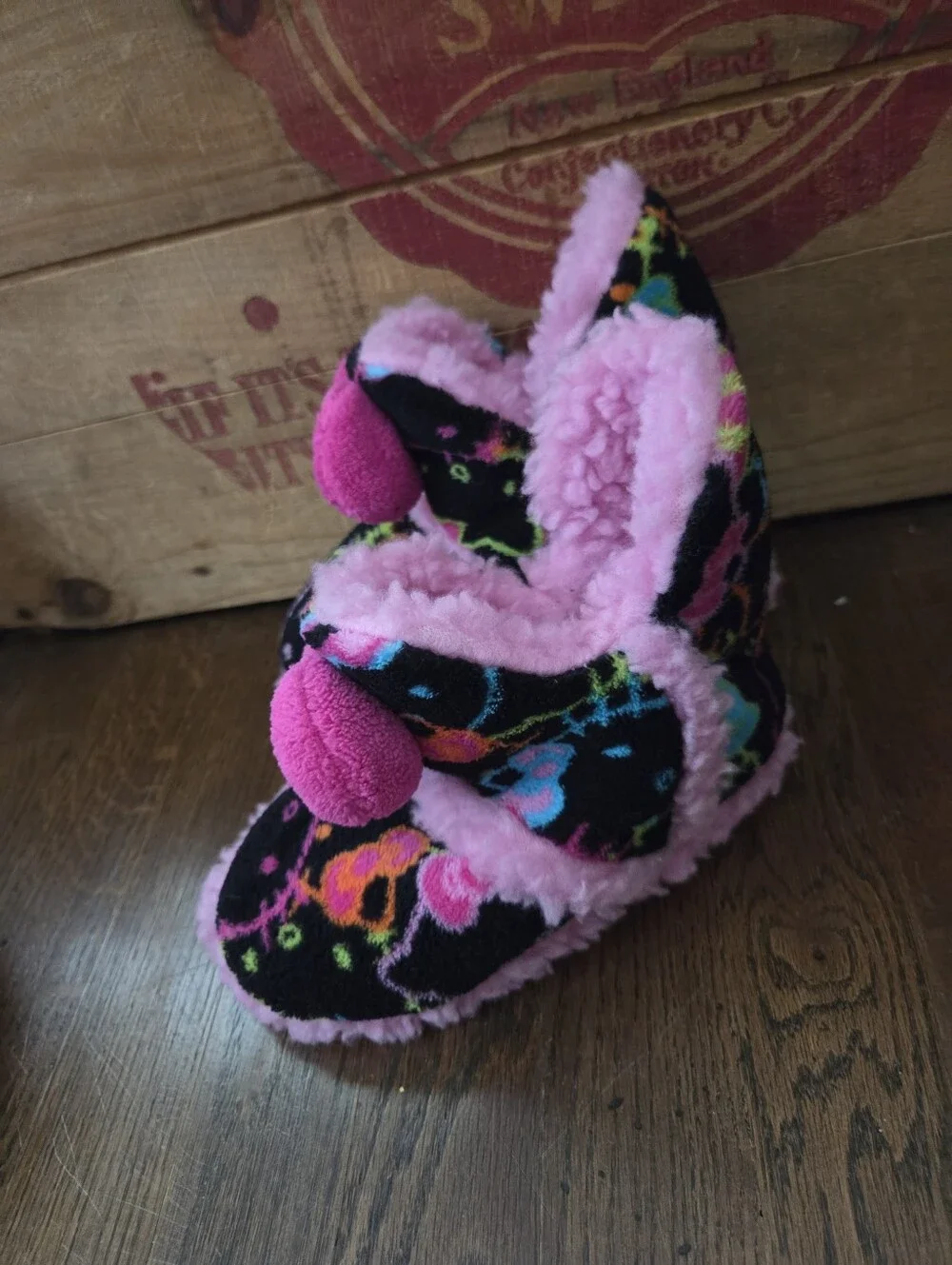Hello Kitty Toddler Girls 11-12 Slippers